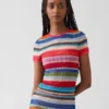 Gapstudio Happy Stripe doorschijnend T-shirt