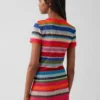 Gapstudio Happy Stripe doorschijnend T-shirt