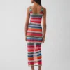 Gapstudio Happy Stripe doorschijnende maxi-jurk