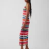 Gapstudio Happy Stripe doorschijnende maxi-jurk