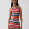 Gapstudio Happy Stripe doorschijnende tanktop