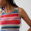 Gapstudio Happy Stripe doorschijnende tanktop