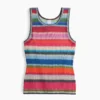 Gapstudio Happy Stripe doorschijnende tanktop