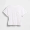 Gapstudio T-shirt met zak en ronde ruguitsnijding
