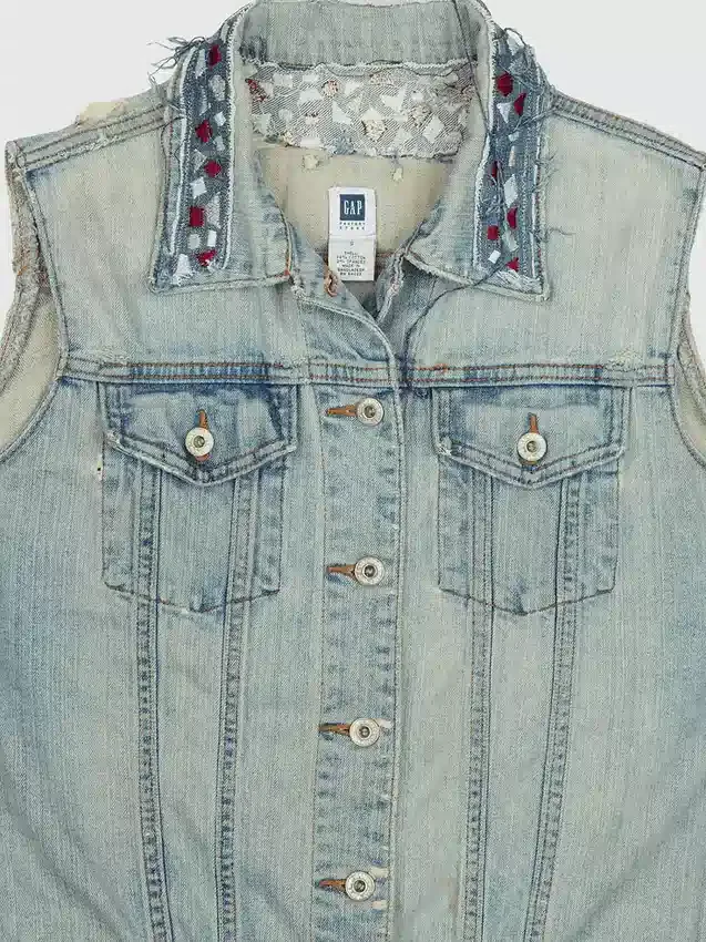 Gapvintage damesvest uit de jaren 2000 - S