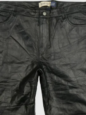 Gapvintage leren broek voor dames uit de jaren ’90 – maat 16