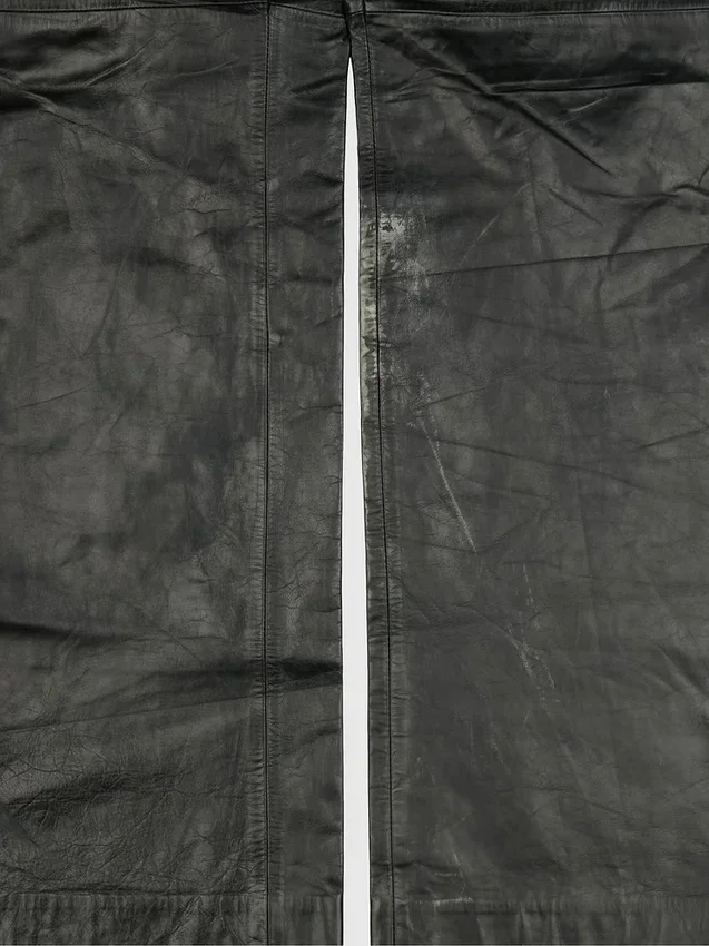 Gapvintage leren broek voor dames uit de jaren '90 - maat 16
