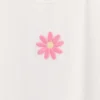 Geborduurd rib-T-shirt voor Baby & Peuter