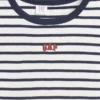 Geborduurd rib-T-shirt voor kinderen