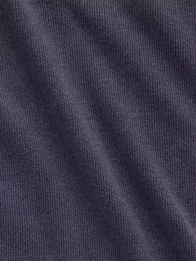 Geborduurd rib-T-shirt voor kinderen