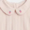 Geborduurde pointelle-set voor baby’s