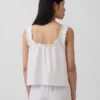 Geborduurde pyjamashirt