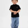 Gebreide barrel-Jeans voor Baby & Peuter