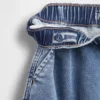 Gebreide barrel-Jeans voor Baby & Peuter