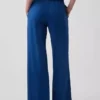 Gebreide broek met wijde pijpen