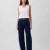 Gebreide cropped tanktop