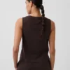 Gebreide cropped tanktop