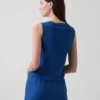 Gebreide cropped tanktop