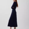 Gebreide maxi-jurk