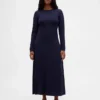 Gebreide maxi-jurk
