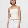 Gecropte ribtrui-tanktop