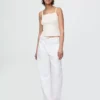 Gecropte ribtrui-tanktop