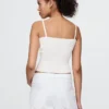 Gecropte ribtrui-tanktop