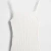 Gecropte ribtrui-tanktop