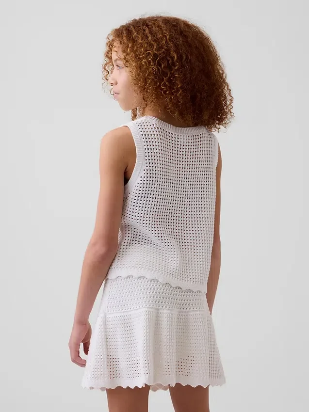 Gehaakt tanktopje voor kinderen