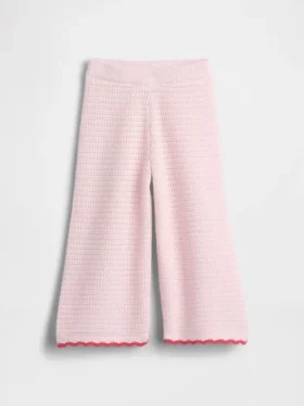 Gehaakte broek met wijde pijpen voor Baby & Peuter