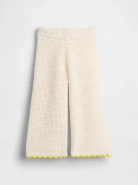 Gehaakte broek met wijde pijpen voor Baby & Peuter
