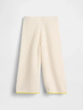 Gehaakte broek met wijde pijpen voor Baby & Peuter