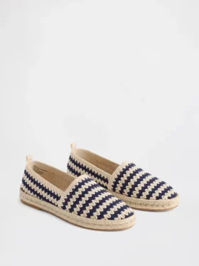 Gehaakte espadrille-ballerina’s