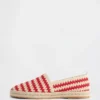 Gehaakte espadrille-ballerina’s