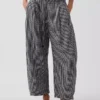 Gemakkelijke broek van katoenen gaas