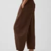 Gemakkelijke broek van katoenen gaas