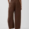 Gemakkelijke broek van katoenen gaas