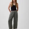 Gemakkelijke broek van katoenen gaas