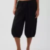 Gemakkelijke culottebroek van katoenen gaas