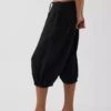 Gemakkelijke culottebroek van katoenen gaas