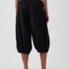 Gemakkelijke culottebroek van katoenen gaas