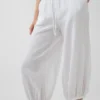 Gemakkelijke culottebroek van katoenen gaas