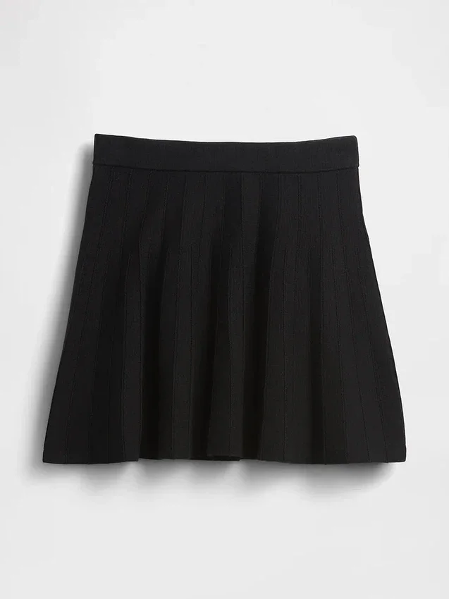Geplooide mini-trui-rok