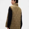 Gerecycled lichtgewicht gewatteerd puffervest