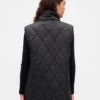 Gerecycled lichtgewicht gewatteerd puffervest