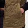 Gerecycled lichtgewicht gewatteerd puffervest