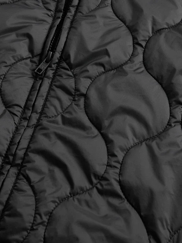 Gerecycled lichtgewicht gewatteerd puffervest