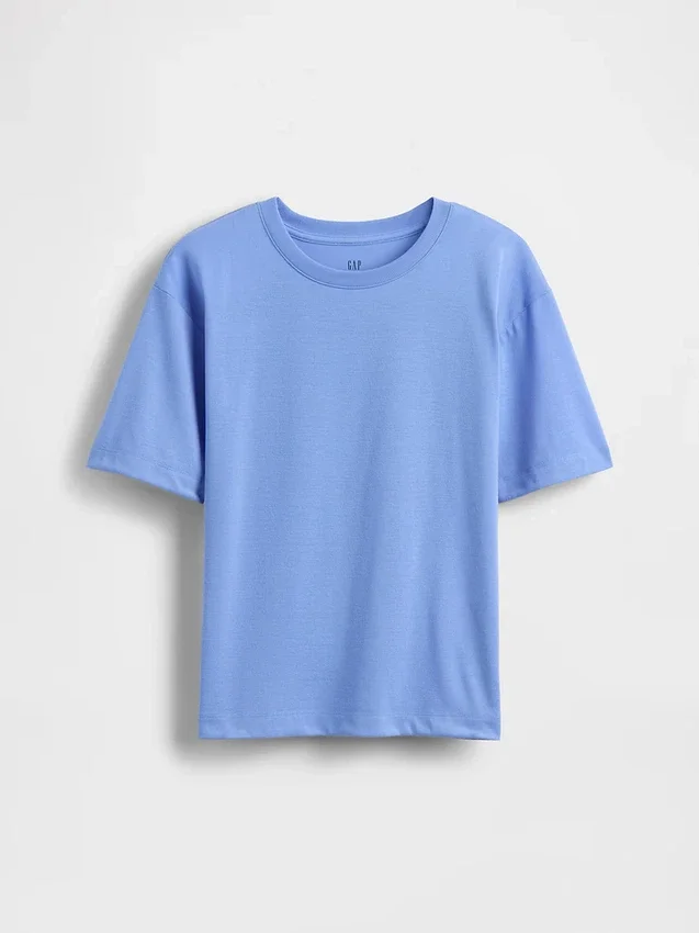 Gerecycled oversized pyjama-T-shirt voor kinderen