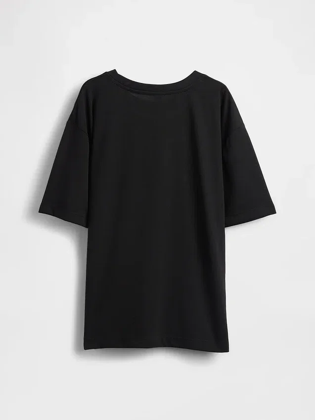 Gerecycled oversized pyjama-T-shirt voor kinderen