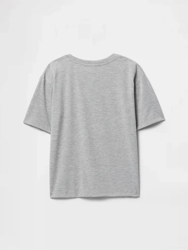 Gerecycled oversized pyjama-T-shirt voor kinderen